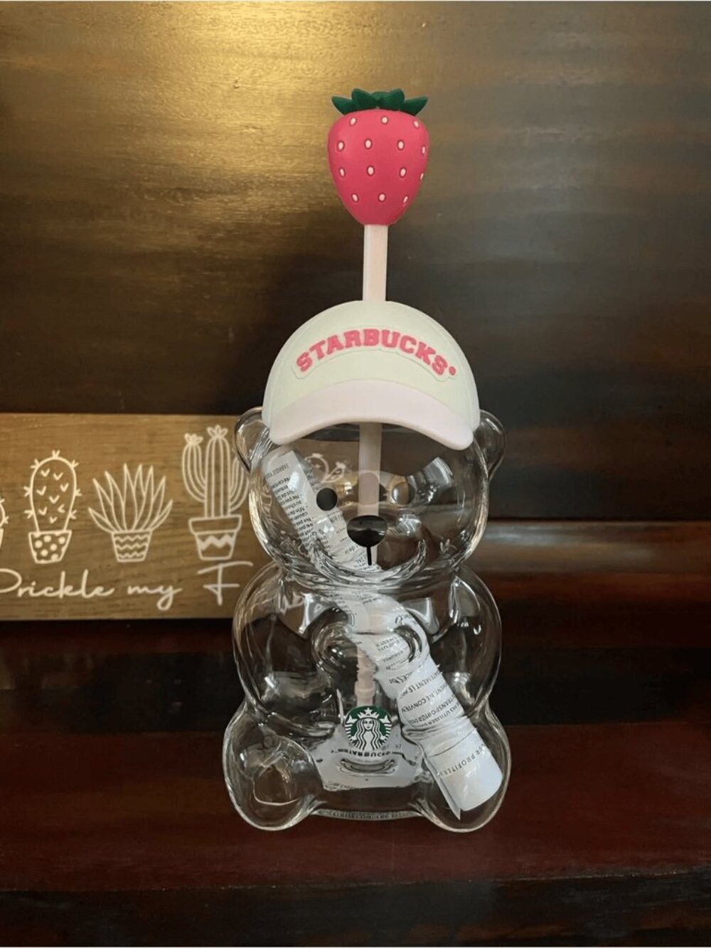 Starbucks Strawberry 🍓 BEARista cold cup - Pink Edition